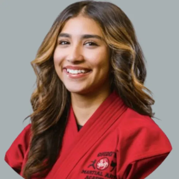 Senpai Giselle Rubio, certified instructor at Guido's Martial Arts Academy